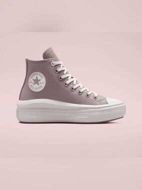 Converse Chuck Taylor All Star Move Platform Vapor Mauve/Malted Size 8.5